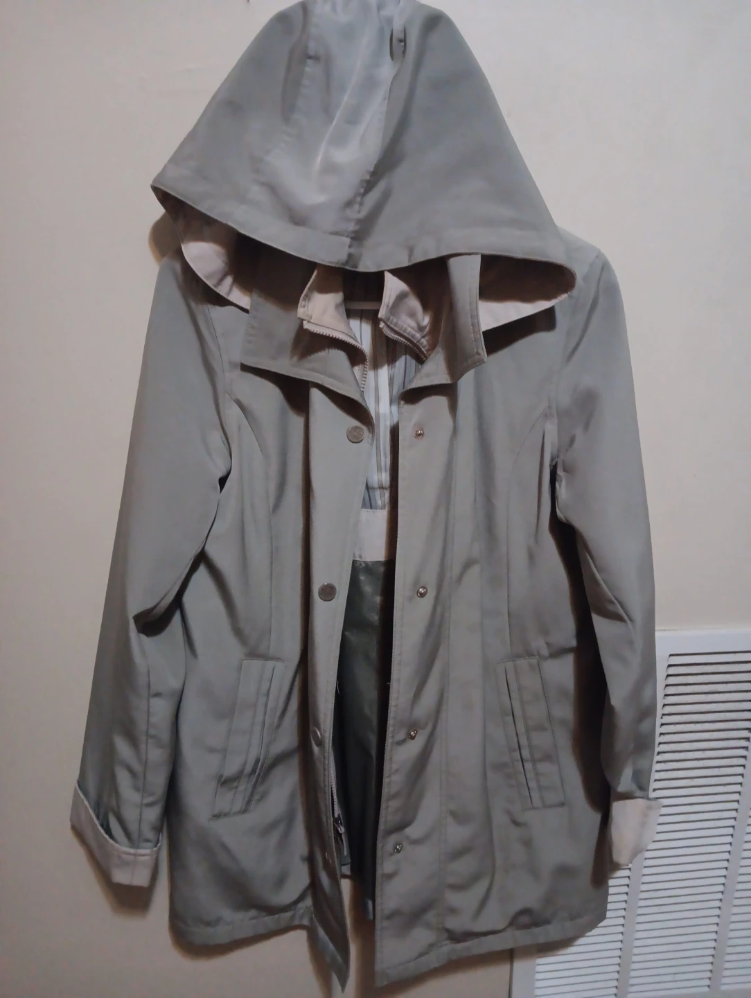 Women's Hooded Trench Coat
