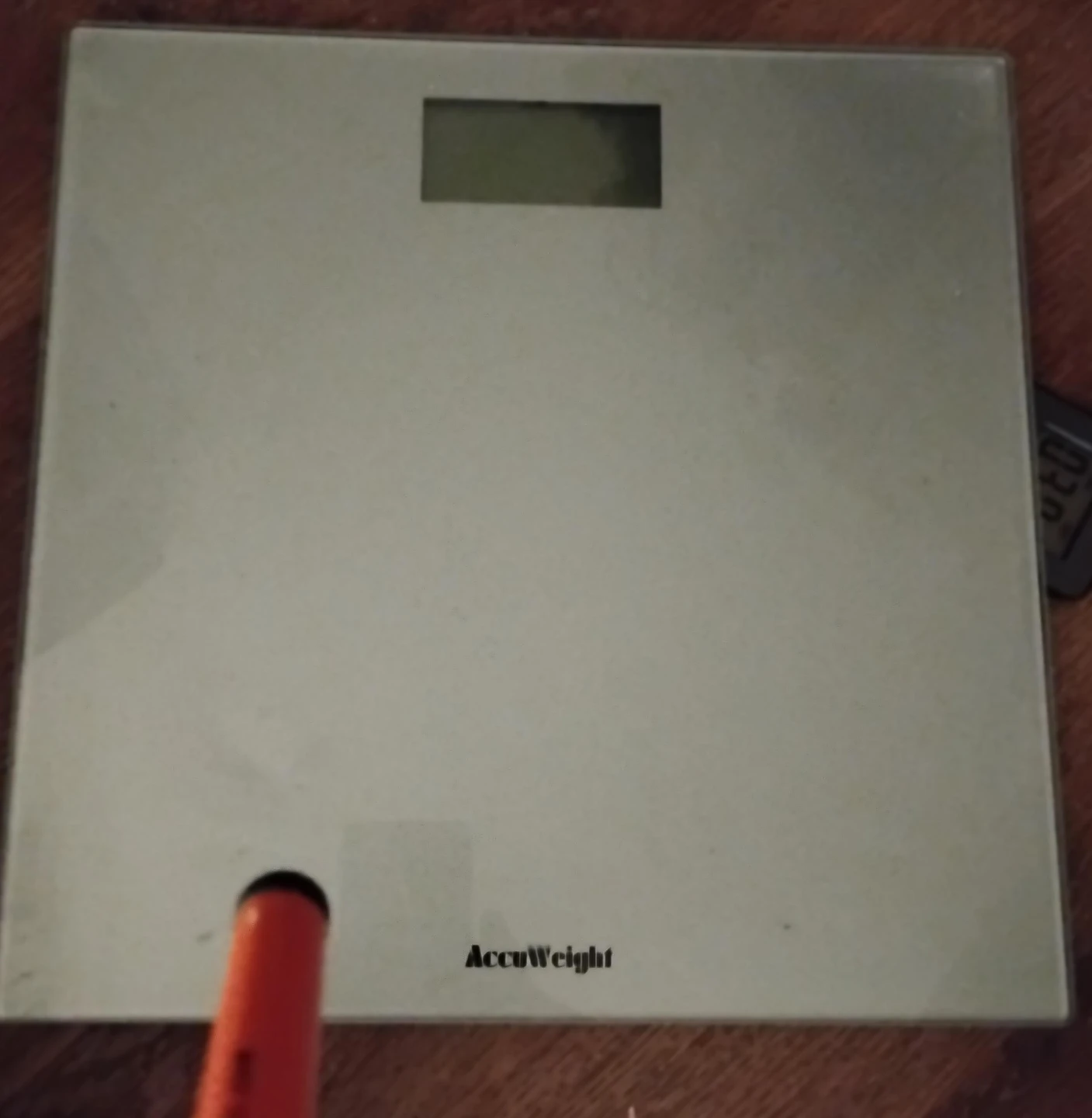 AccuWeight Glass Digital Bathroom Scale