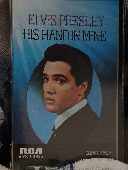 Elvis Presley His Hand In Mine Cassette Tape