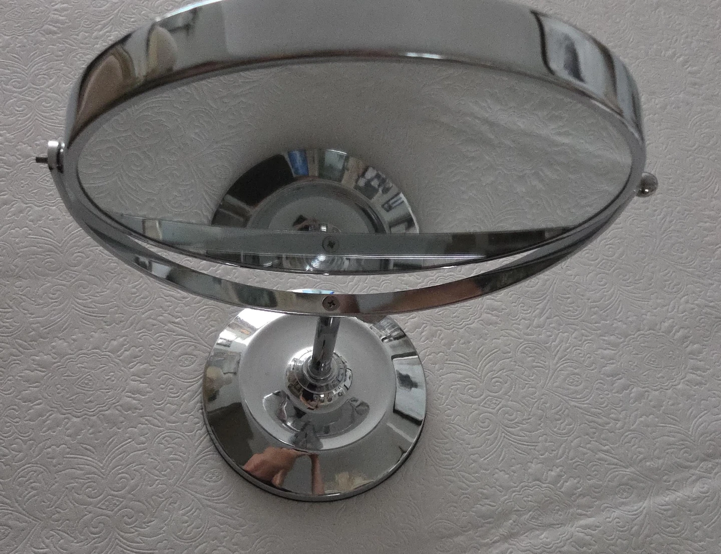 Chrome Tabletop Vanity Mirror