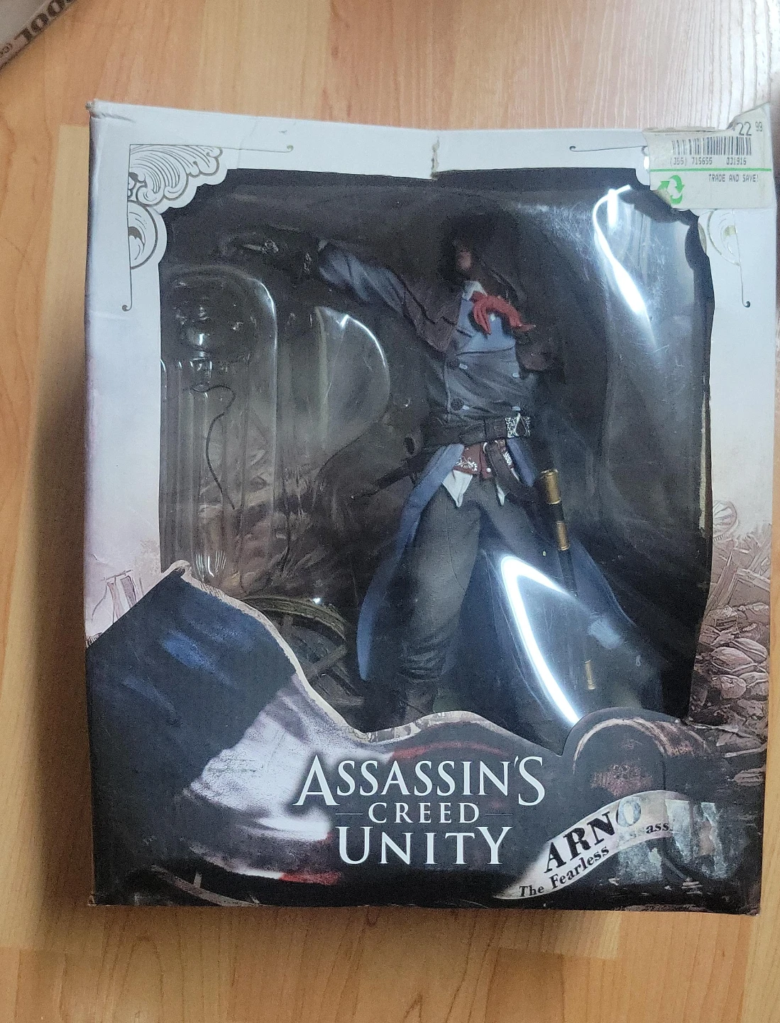 Assassin's Creed Unity Arno The Fearless Assassin Figure