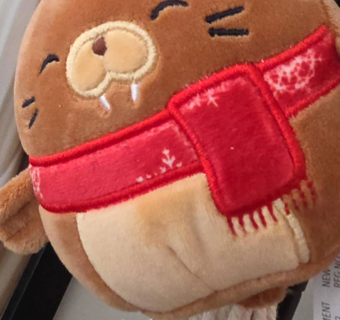 Plush Walrus with Scarf Toy