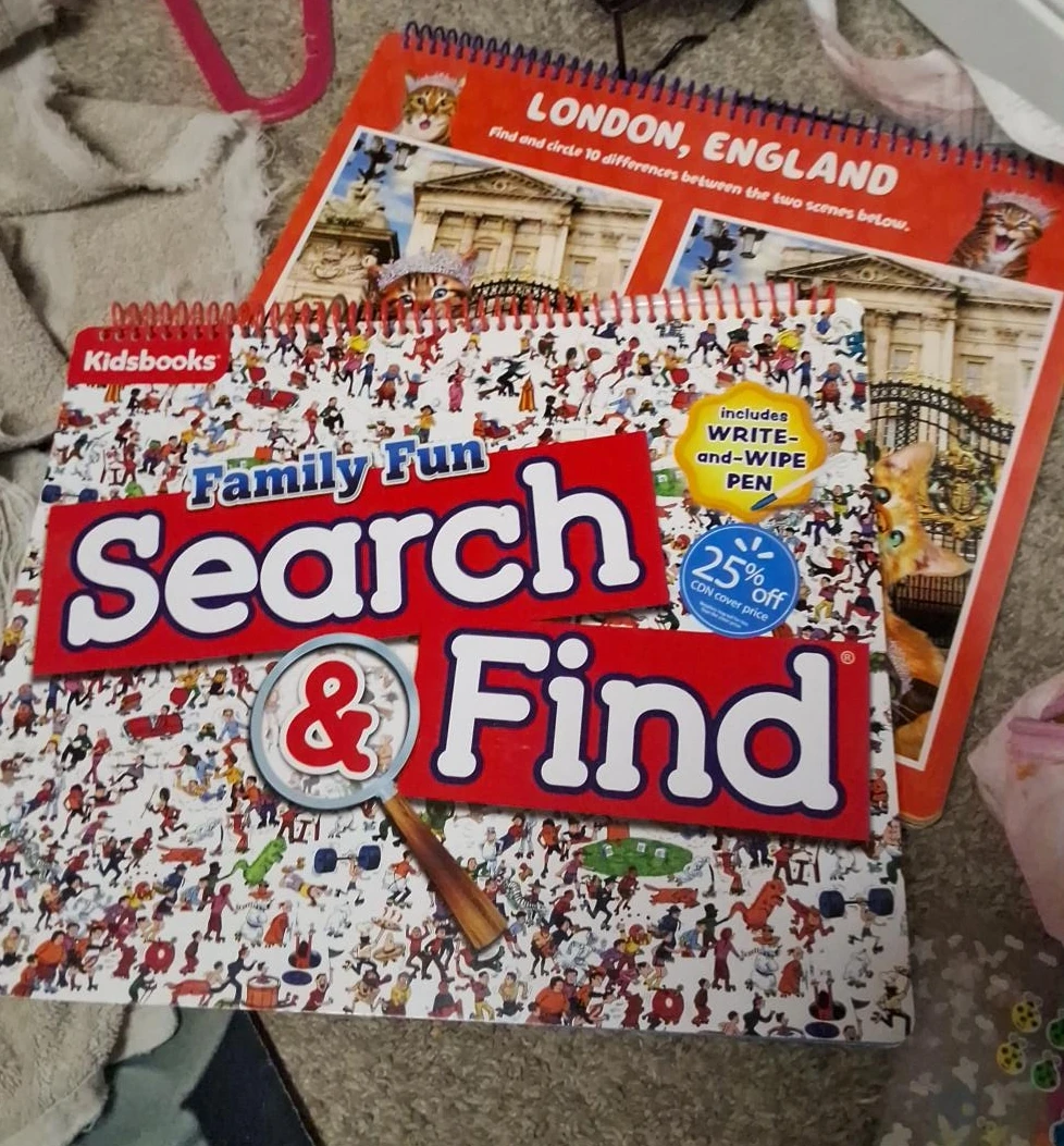 Kidsbooks Family Fun Search & Find Activity Books