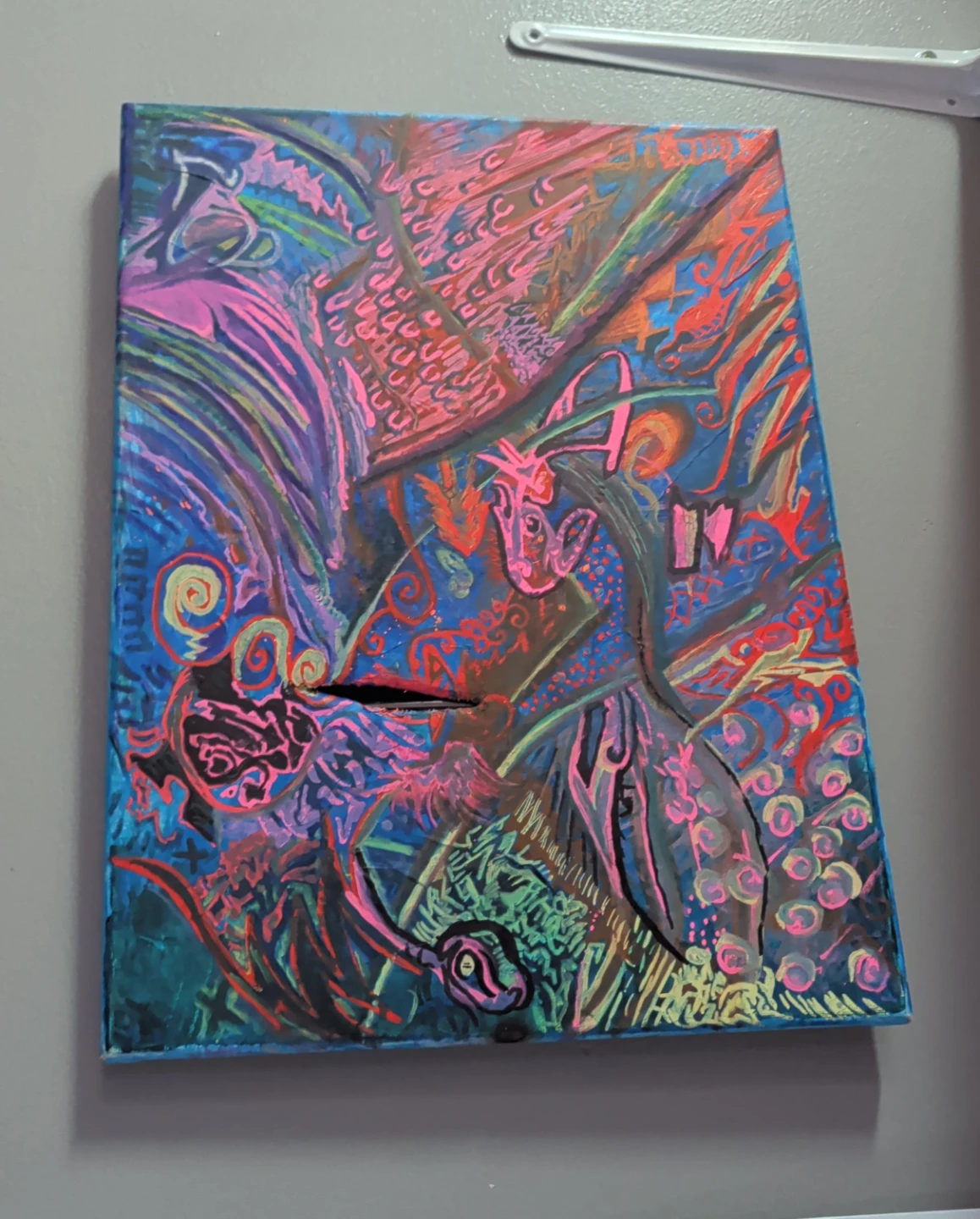 Hand-Painted Abstract Canvas Art