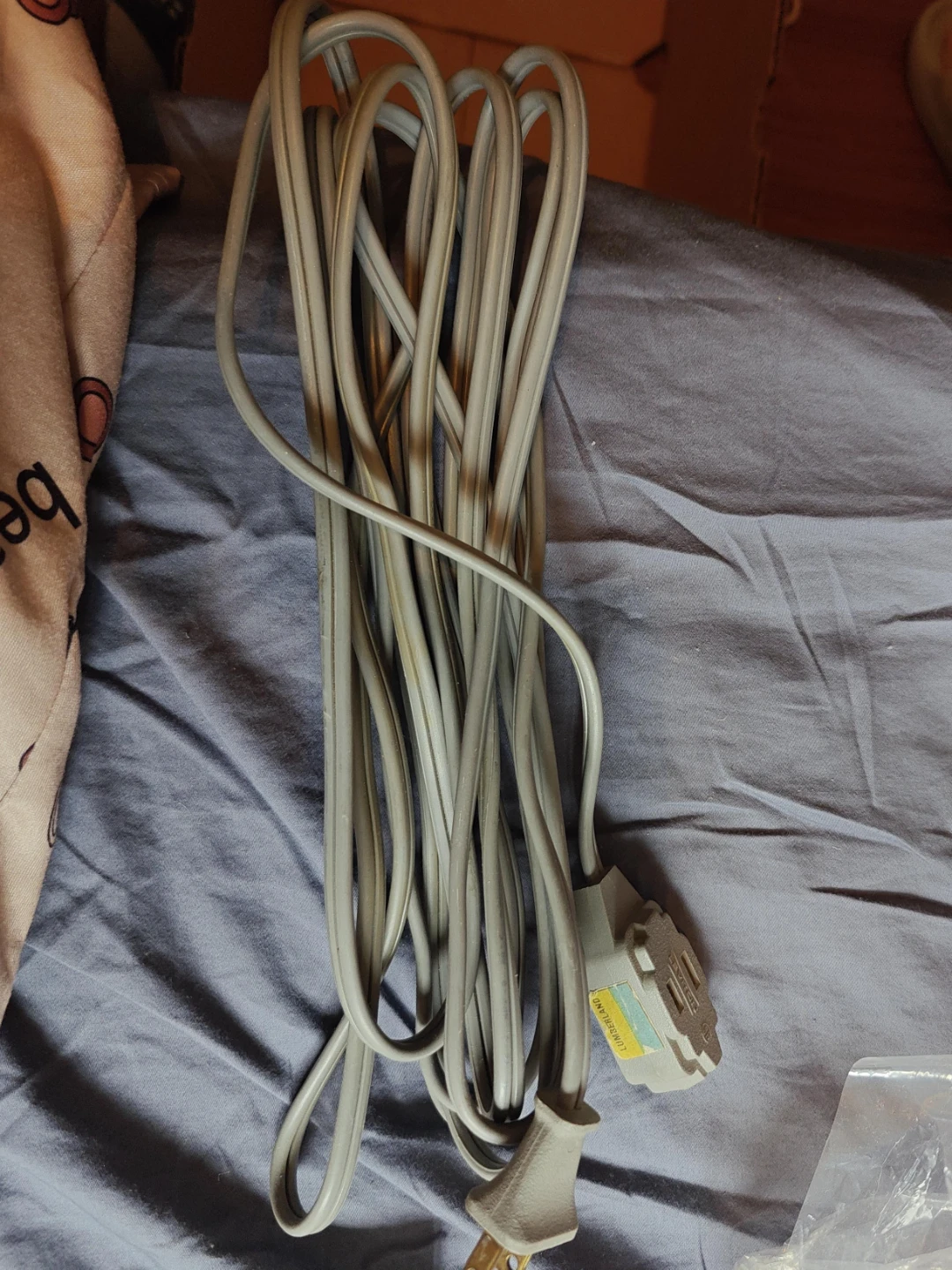 Grey Extension Cord