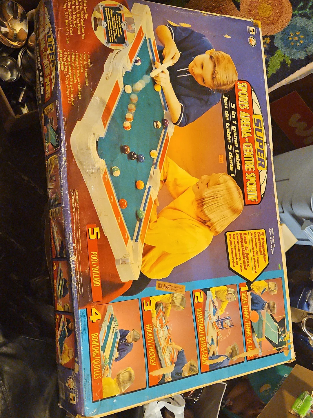Super Sports Arena Centre Sportif 5-in-1 Game Table