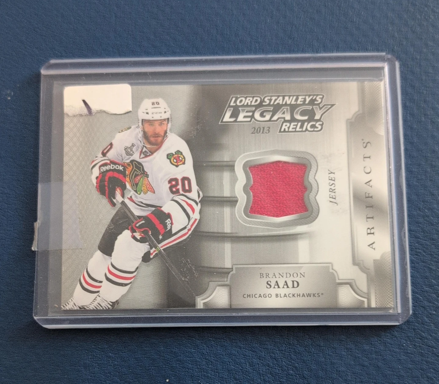 2013 Upper Deck Artifacts Brandon Saad Chicago Blackhawks