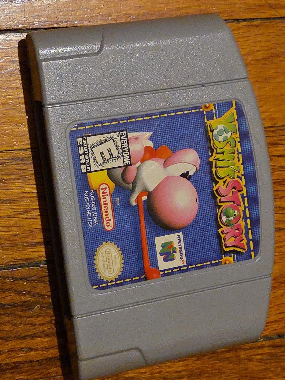 Yoshi's Story Nintendo 64 Game Cartridge