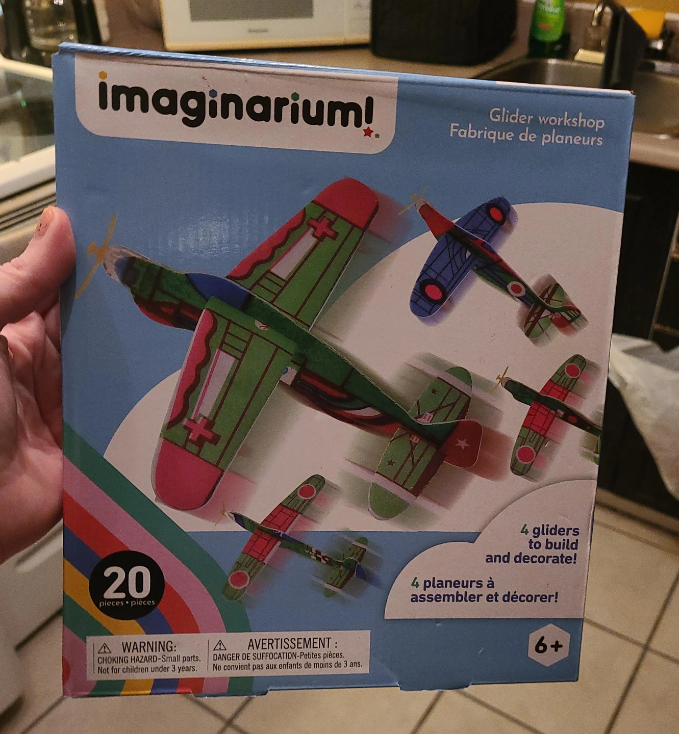 Imaginarium Glider Workshop Build and Decorate Kit