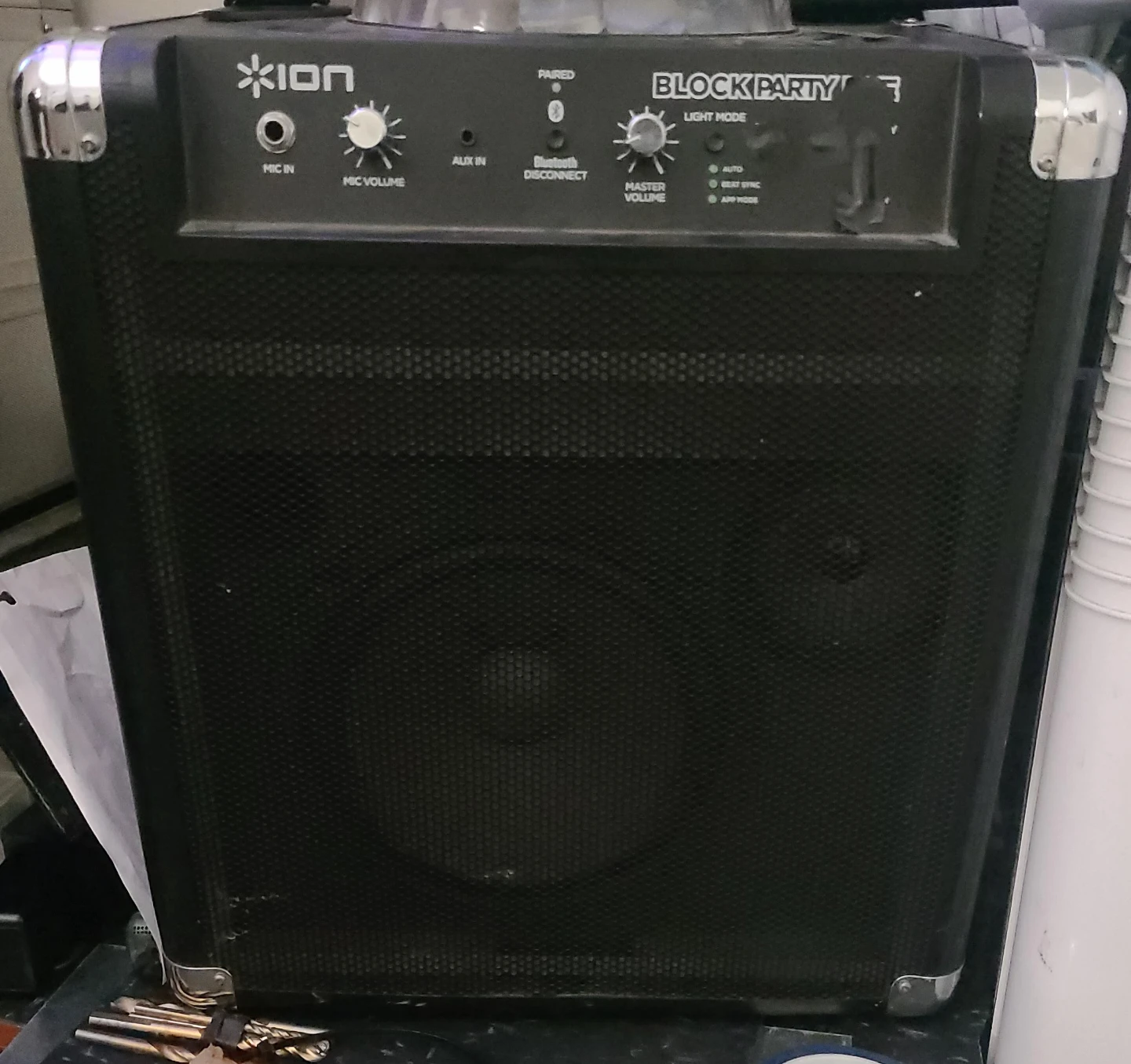 ION Block Party Portable Bluetooth Speaker