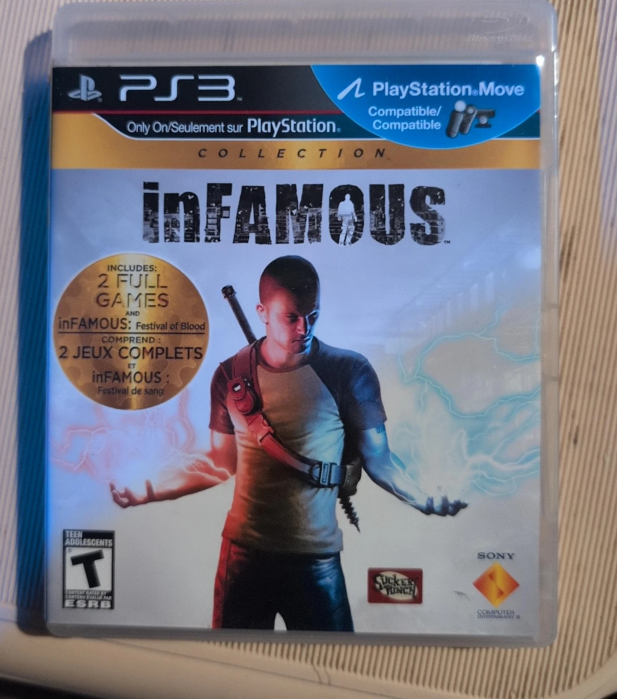 PlayStation 3 inFAMOUS Collection Game