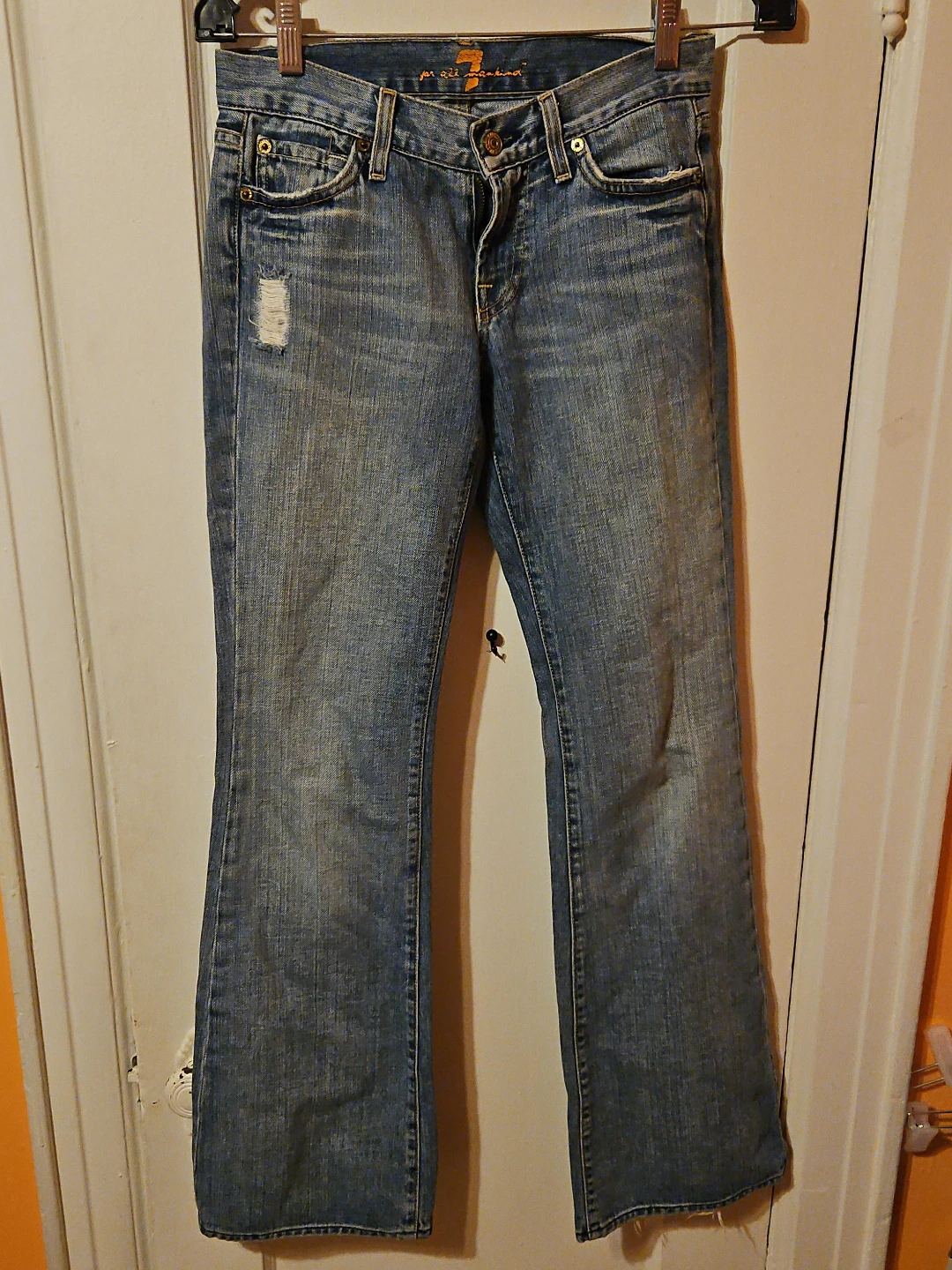 Women's flare leg jeans