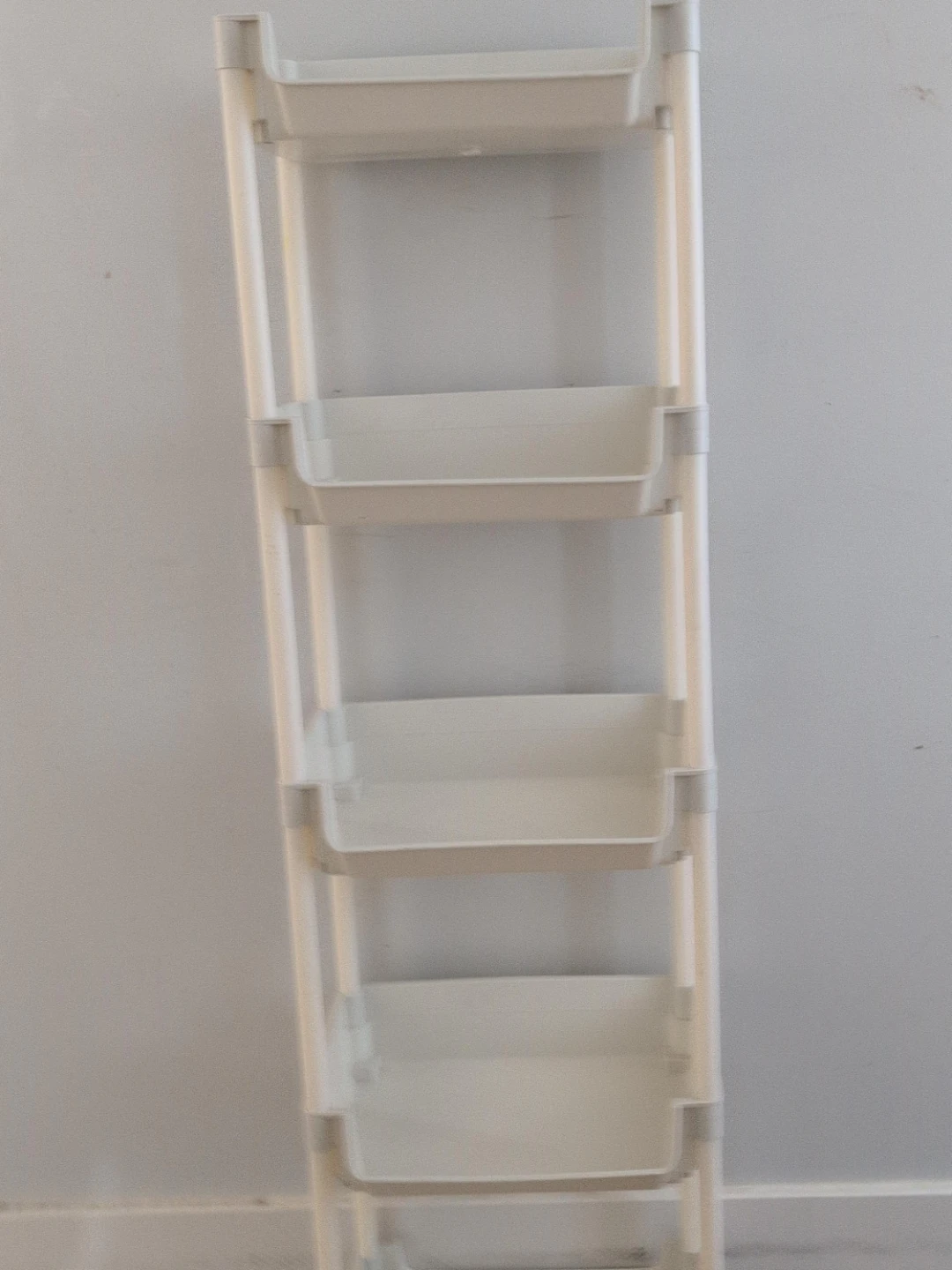 White 4-Tier Storage Shelf
