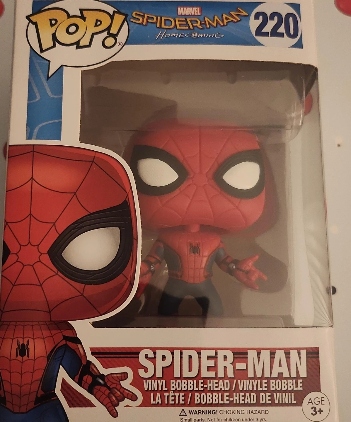 Funko Pop! Marvel Spider-Man Homecoming #220 Vinyl Bobble-Head