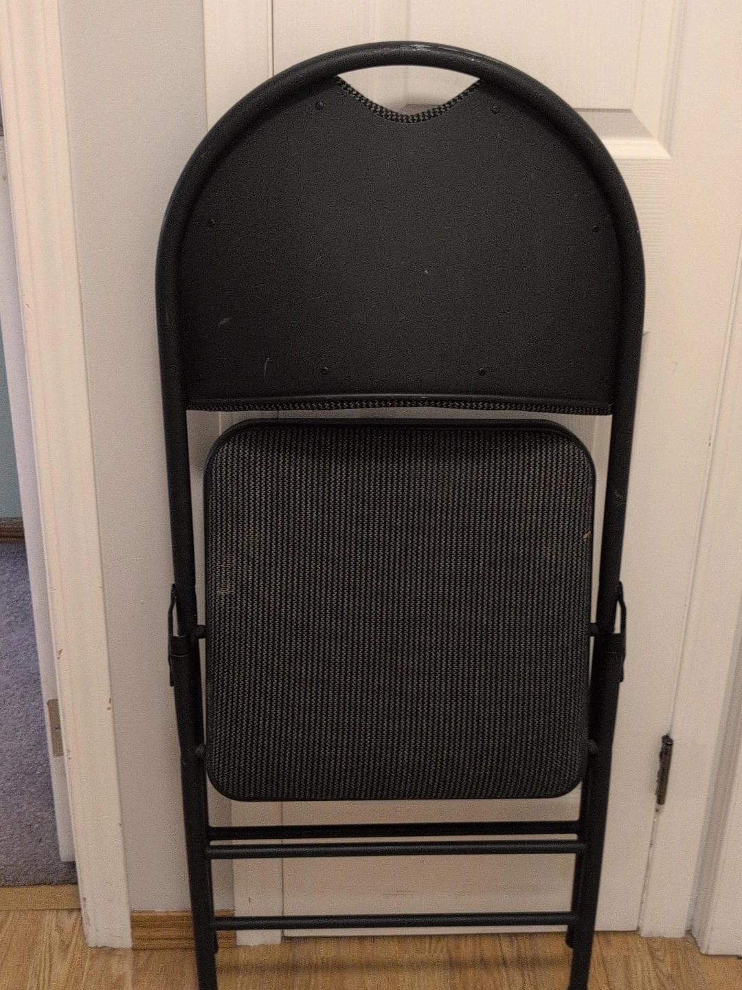 Black Folding Chair