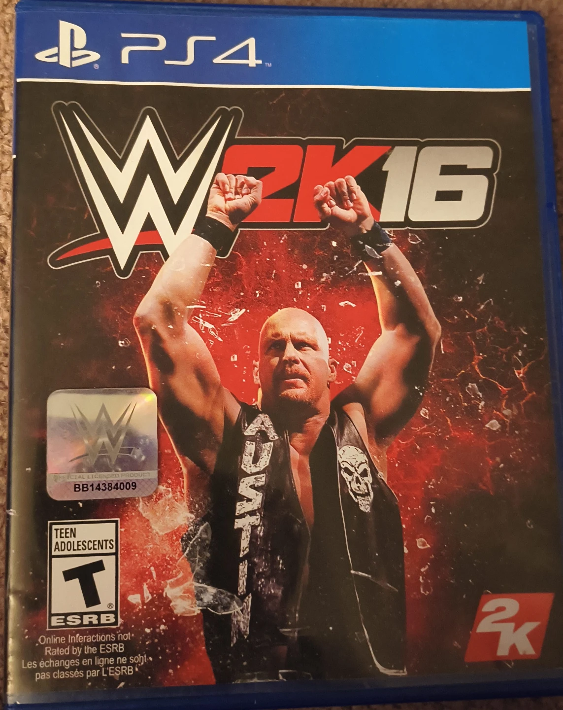 WWE 2K16 Video Game for PlayStation 4