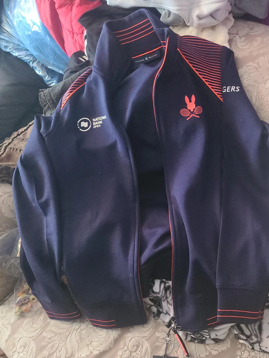 Psycho Bunny National Bank Open Track Jacket