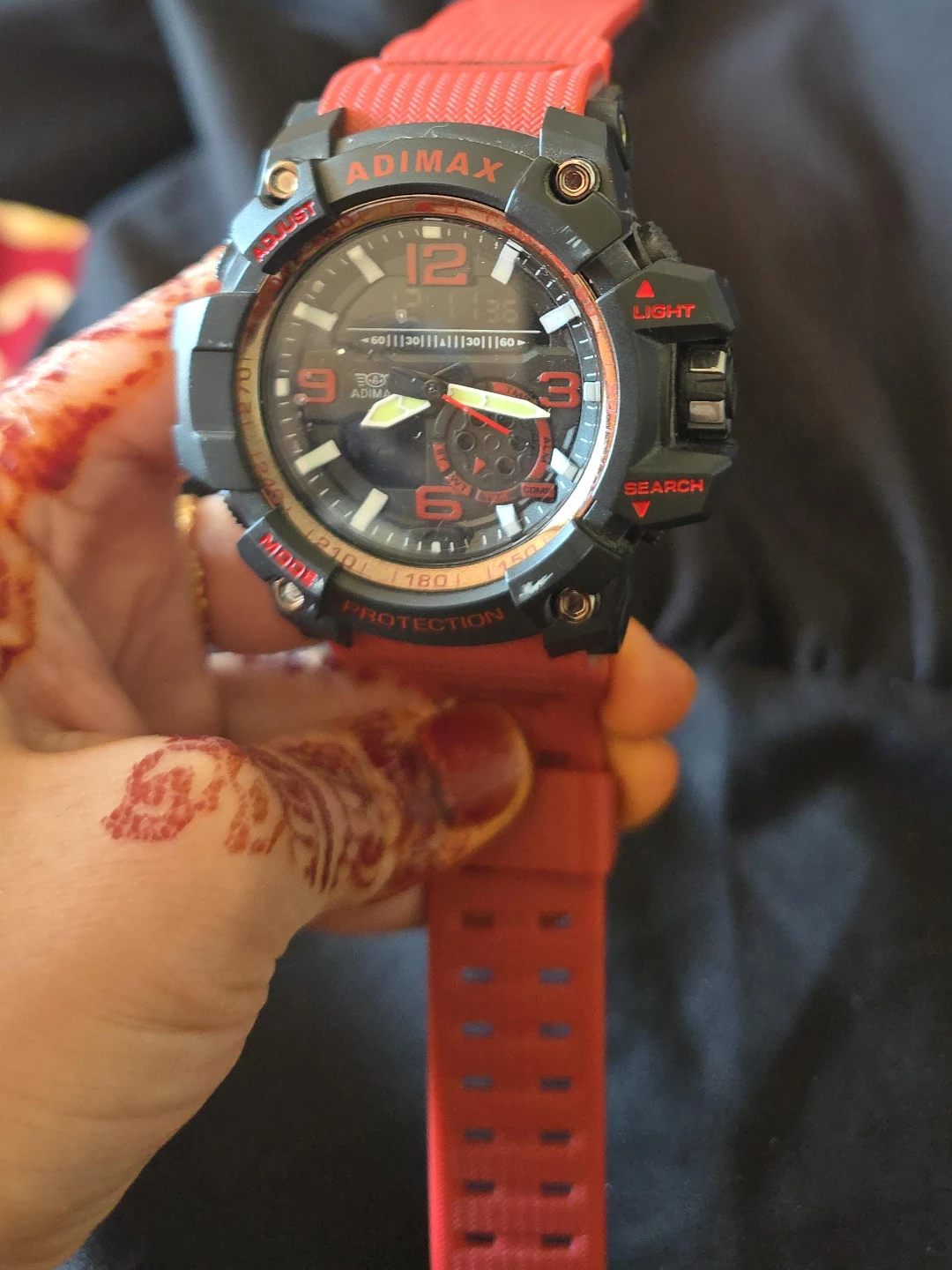 Adimax Men's Digital Analog Watch