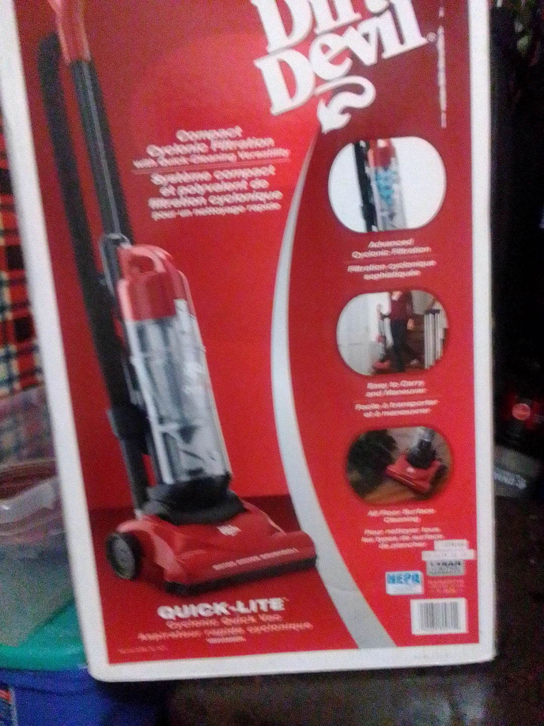Dirt Devil Quick-Lite Bagless Vacuum