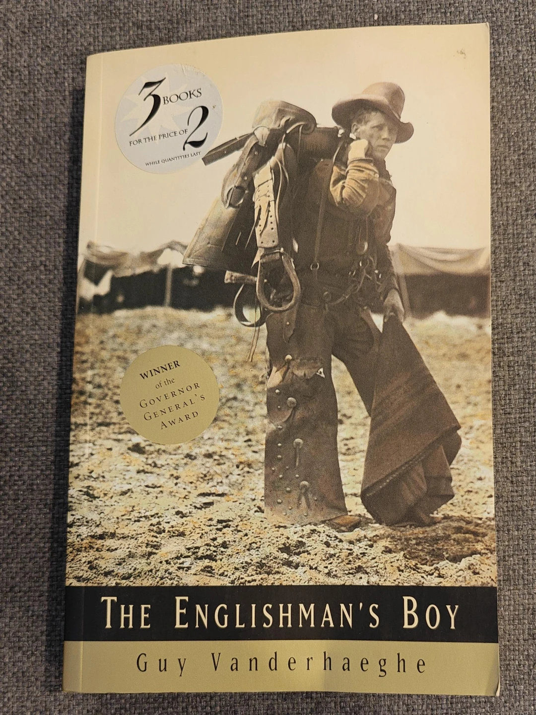 The Englishman's Boy by Guy Vanderhaeghe - National Bestseller