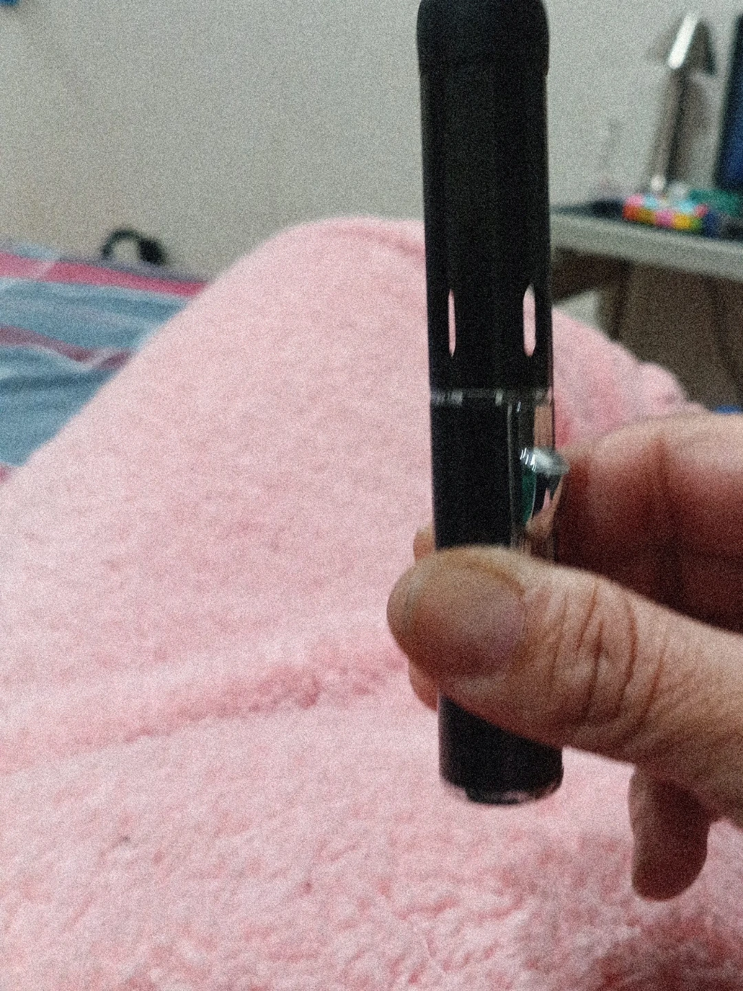 Black Slim USB Rechargeable Lighter