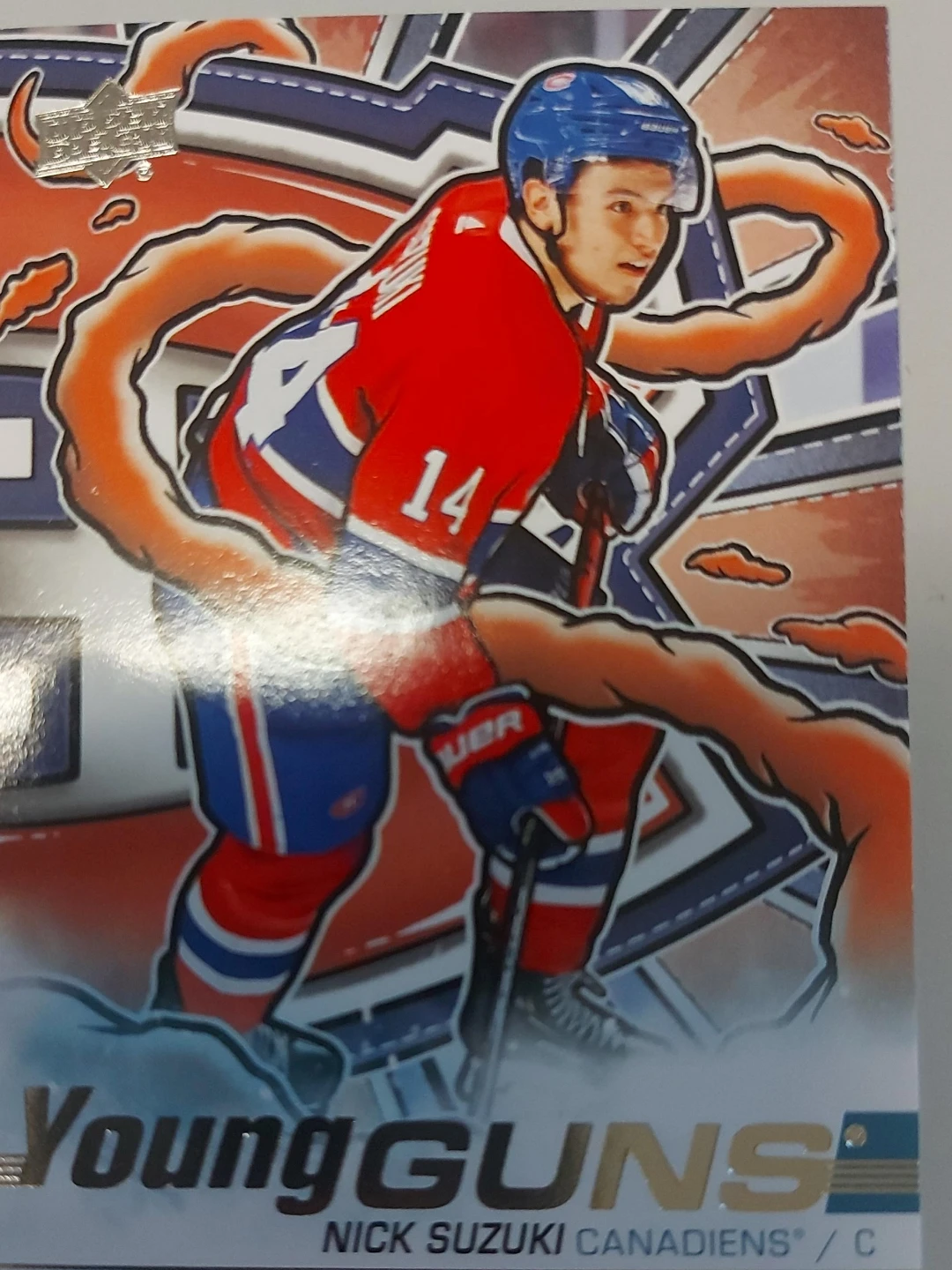 Upper Deck Young Guns Nick Suzuki Hockey Card