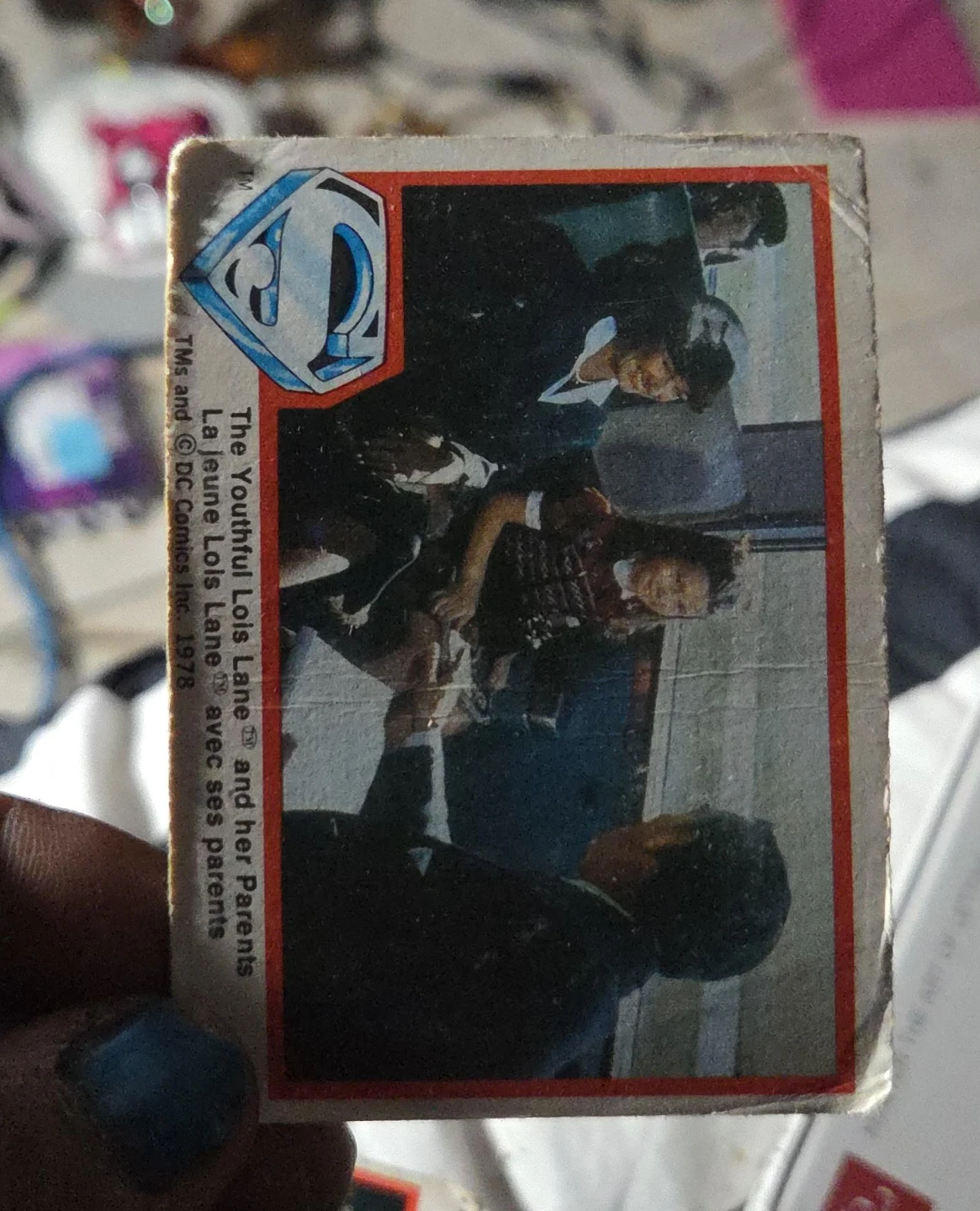 DC Comics The Youthful Lois Lane Trading Card 1978