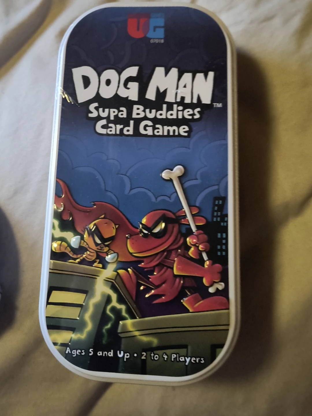 Dog Man Supa Buddies Card Game Tin