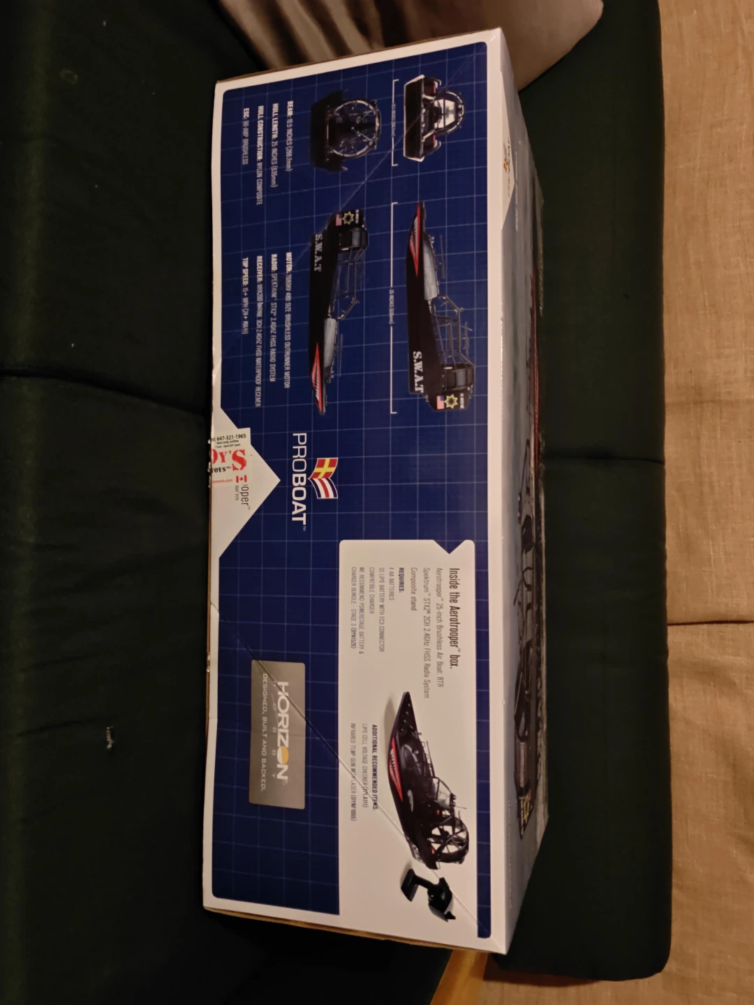 ProBoat Aero Trooper S.W.A.T. Airboat