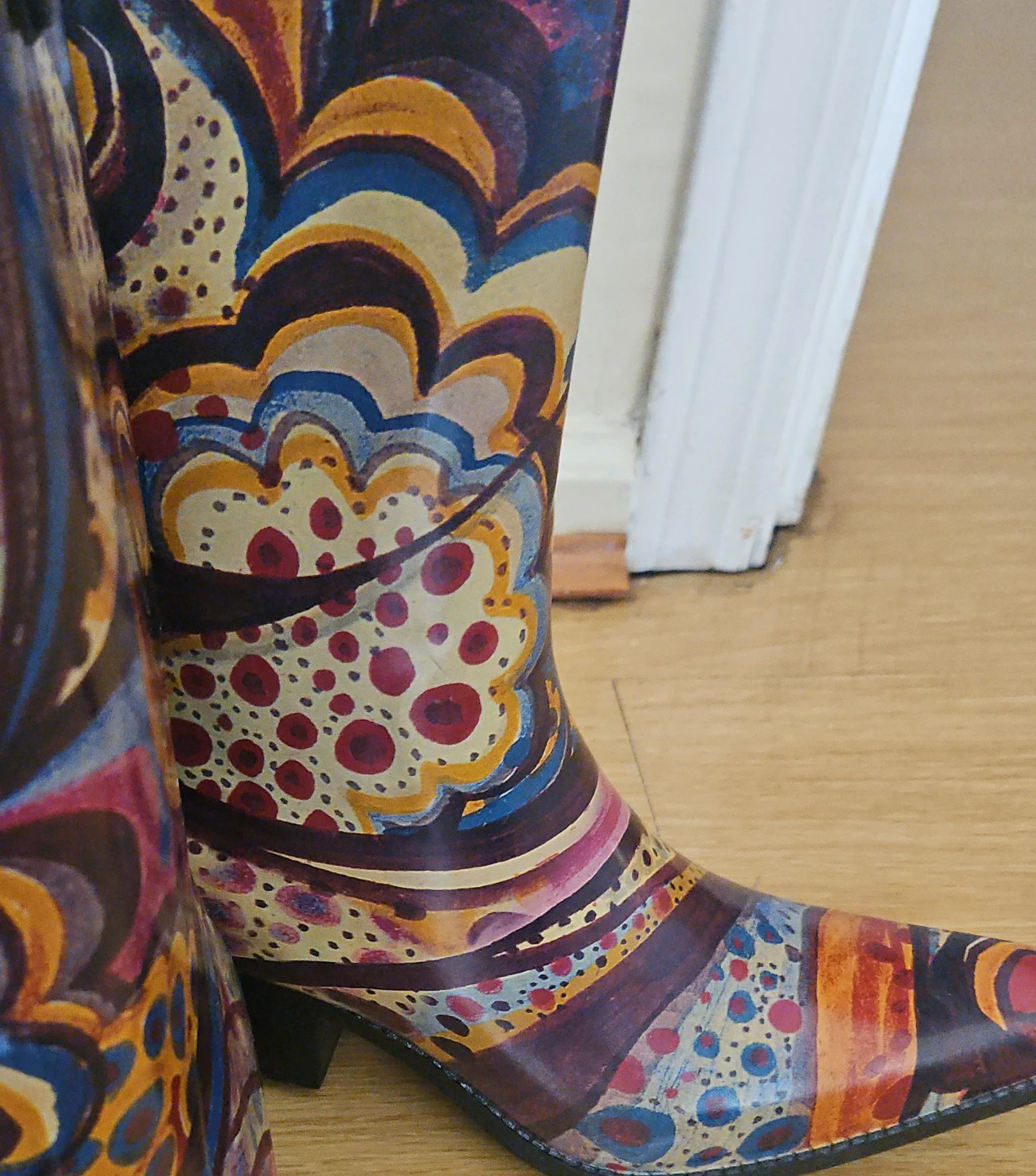 Colorful Western Style Boots