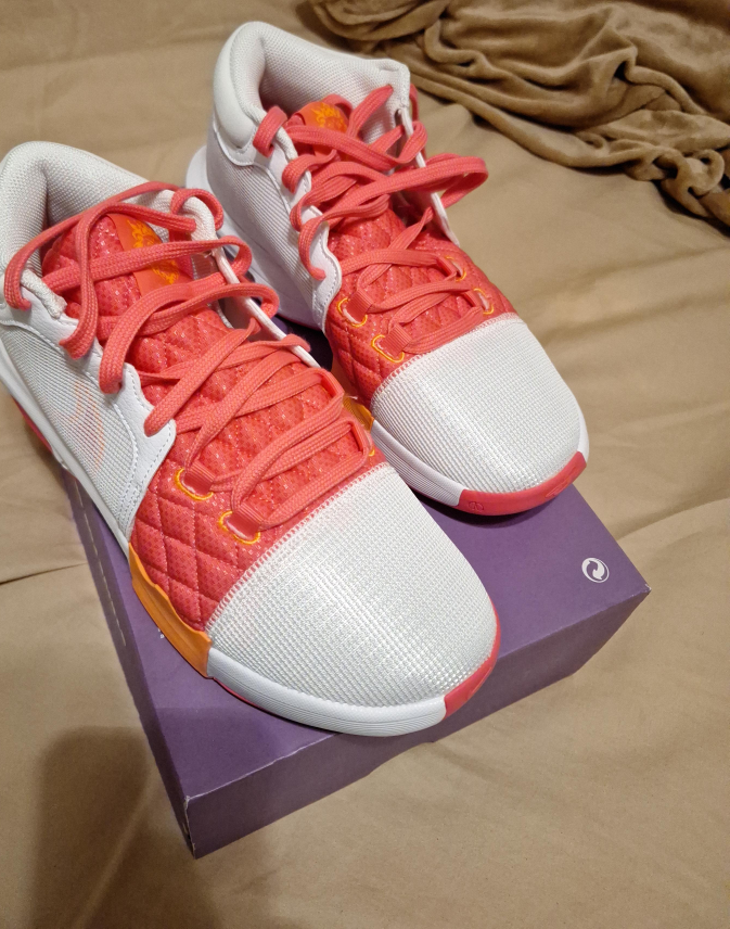 Lebron Witness VIII - White and Coral