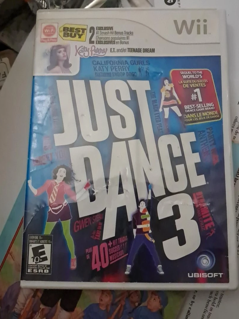 Wii Just Dance 3 Video Game