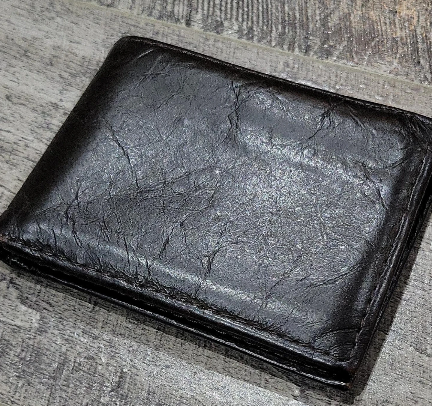 Brown Leather Bifold Wallet