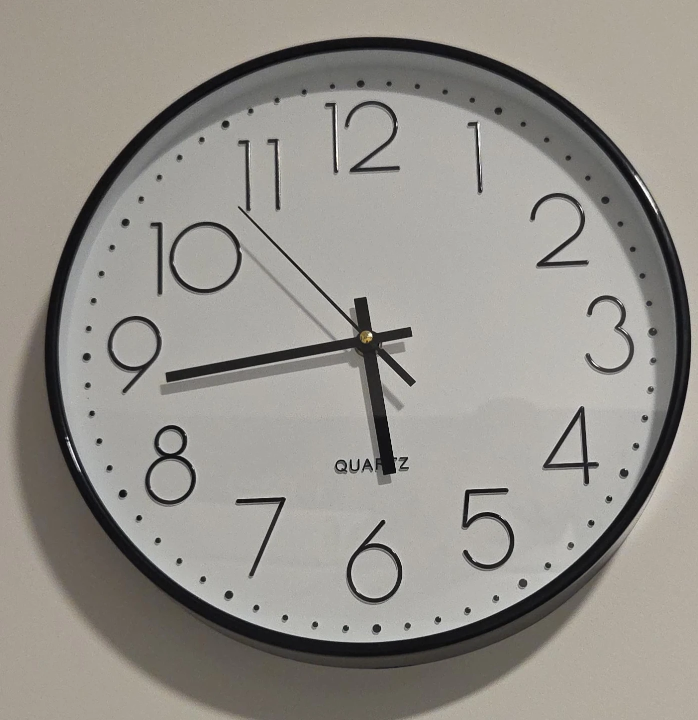 White Quartz Wall Clock