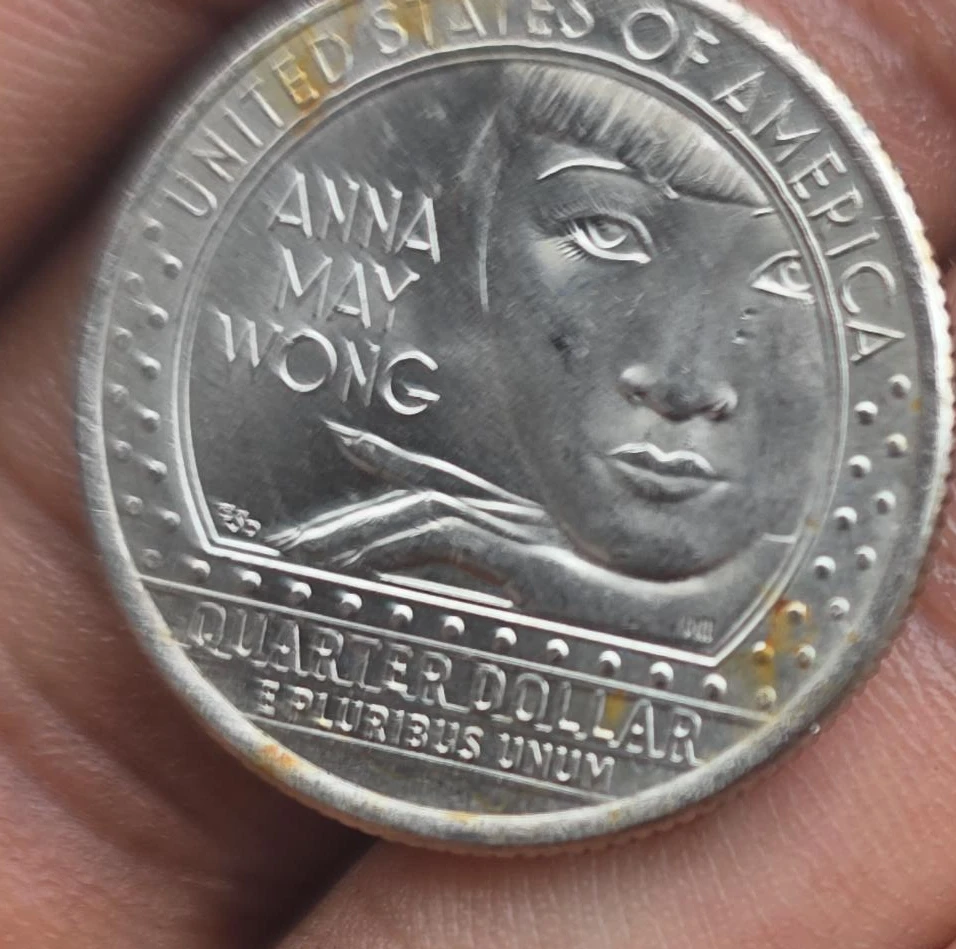 United States Mint Quarter Dollar Coin - Anna May Wong