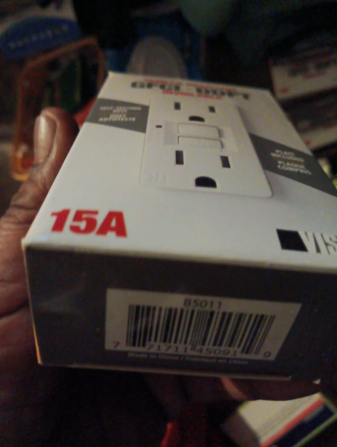 Vista Tamper-Resistant GFCI Duplex Outlet 15A - photo 4