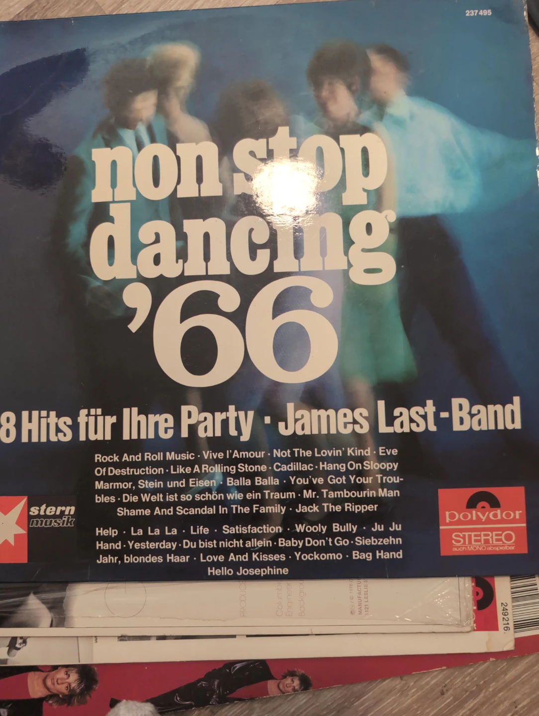 Non Stop Dancing '66 Vinyl Record - James Last Band