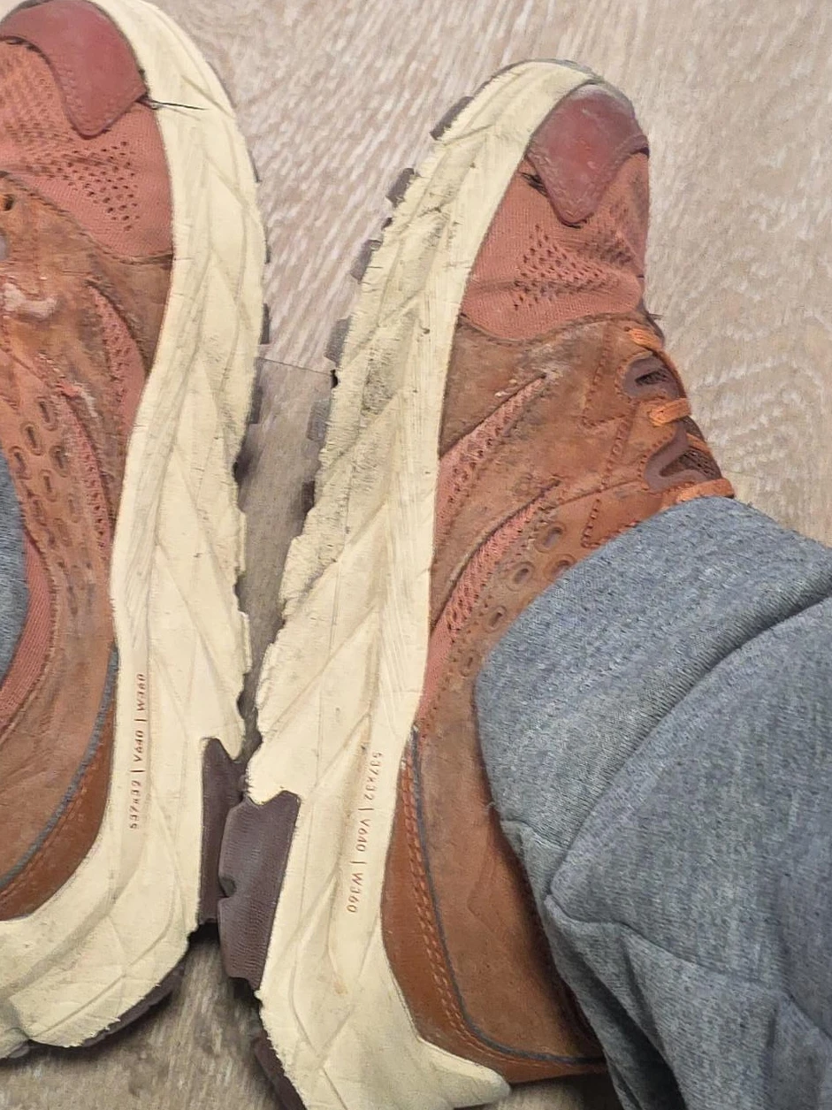 Brown Hoka One One Trail Running Shoes