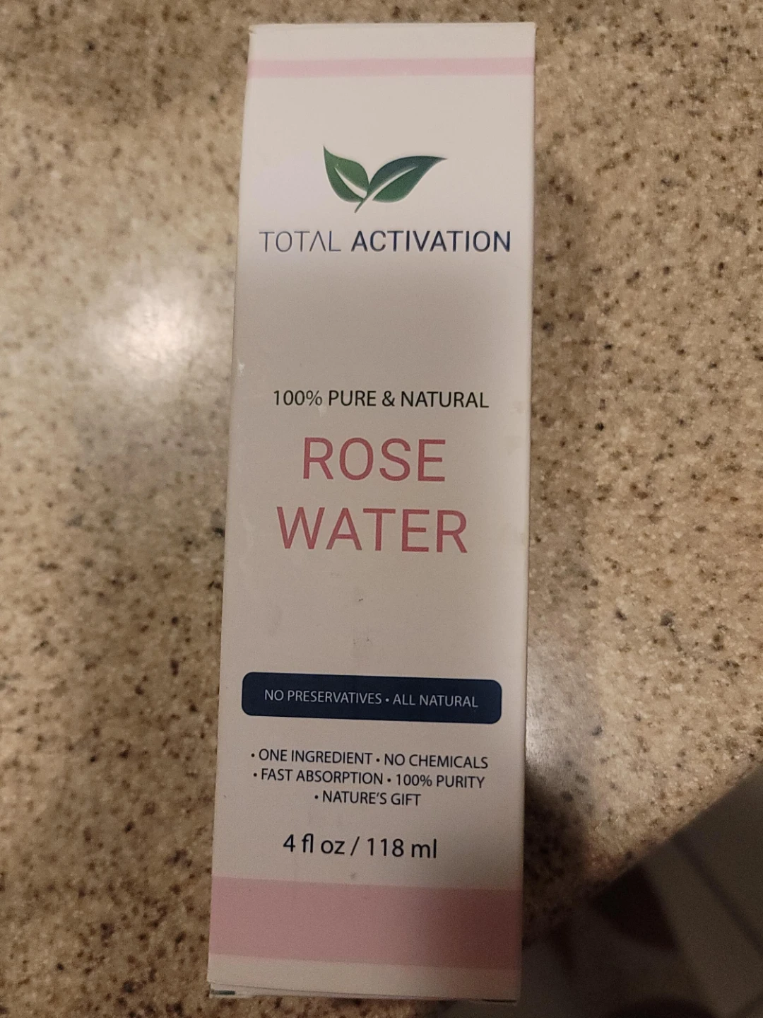Total Activation Rose Water - 4 fl oz / 118 ml