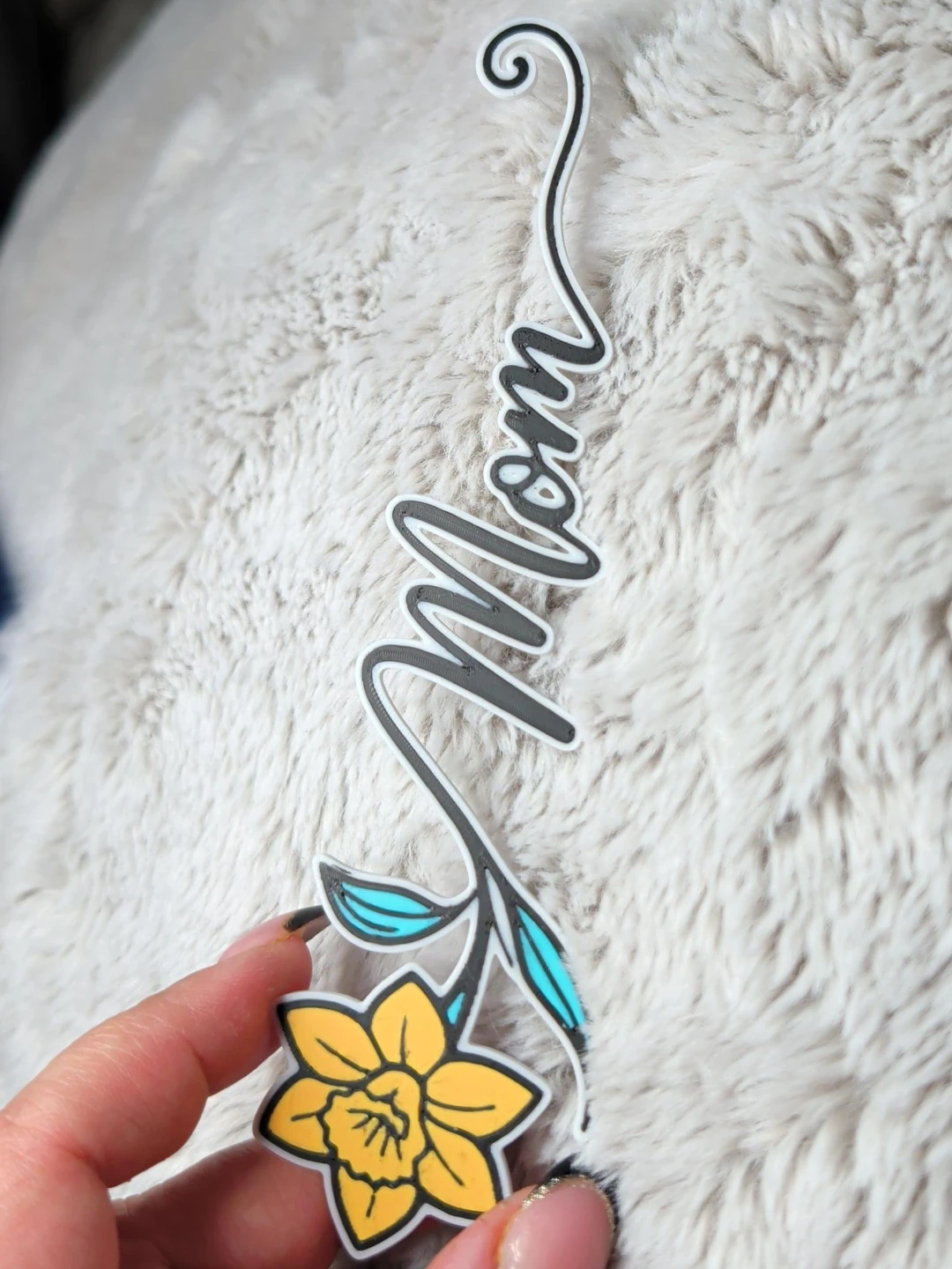 Custom Spring Flower Name Sign 🌸🌼🌿