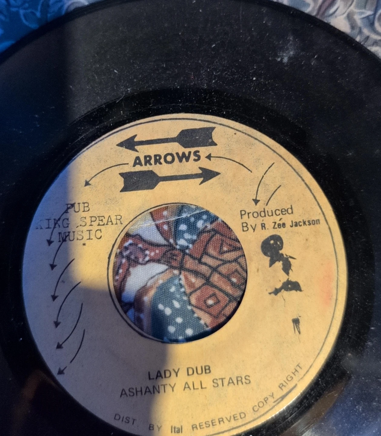 Lady Dub by Ashanti All Stars 7" Vinyl