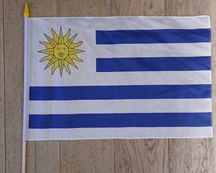 Uruguay Flag Handheld Stick Flag