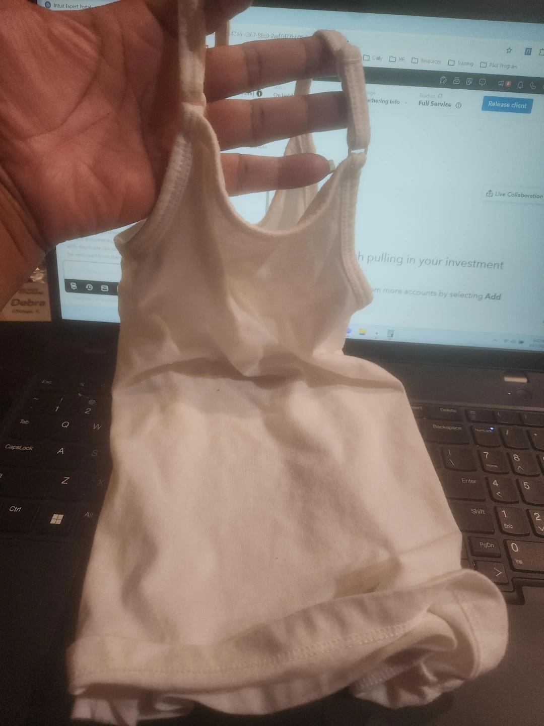 White Camisole Tank Top