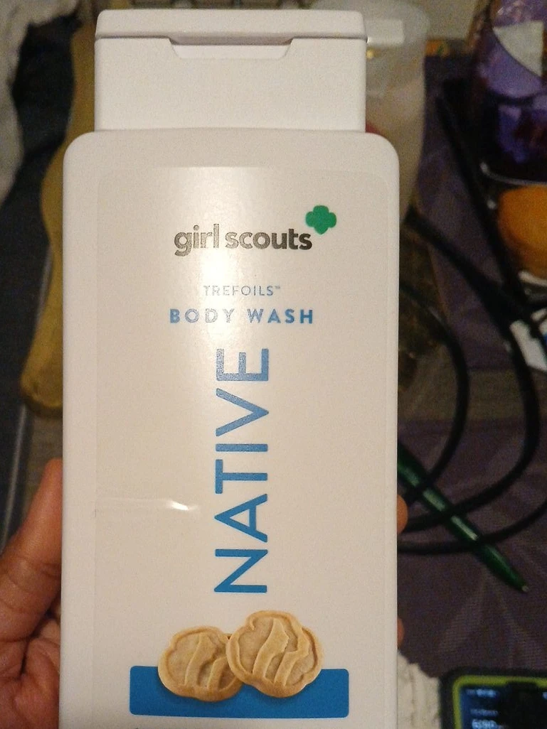 Native Girl Scouts Trefoils Body Wash