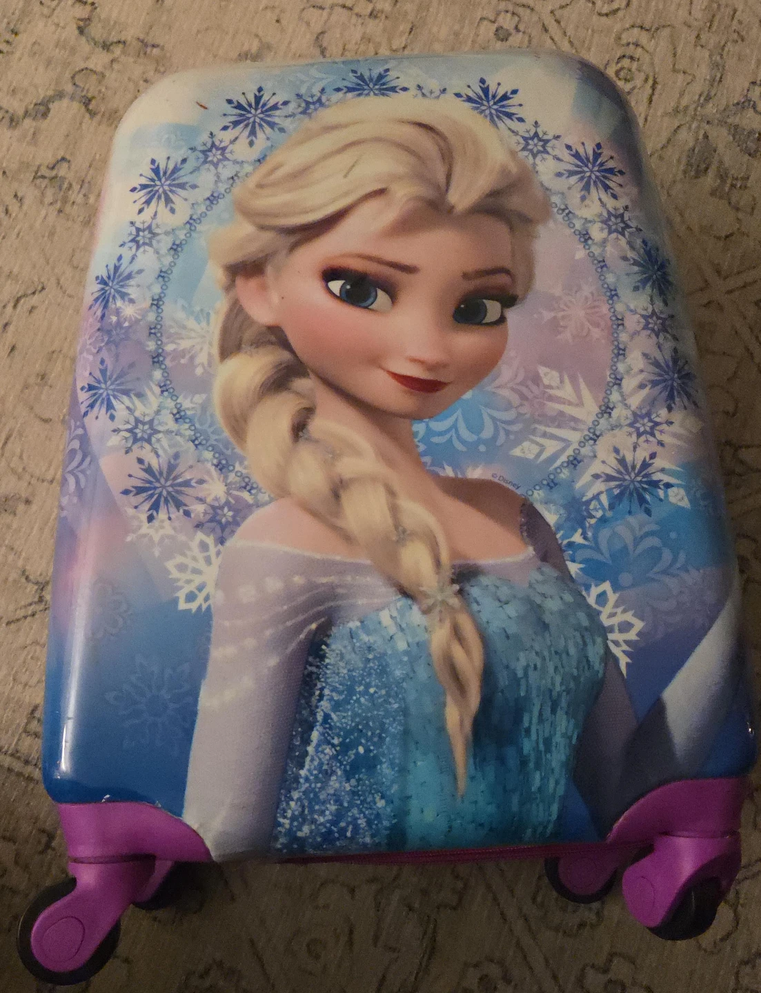 Disney Frozen Elsa Rolling Luggage