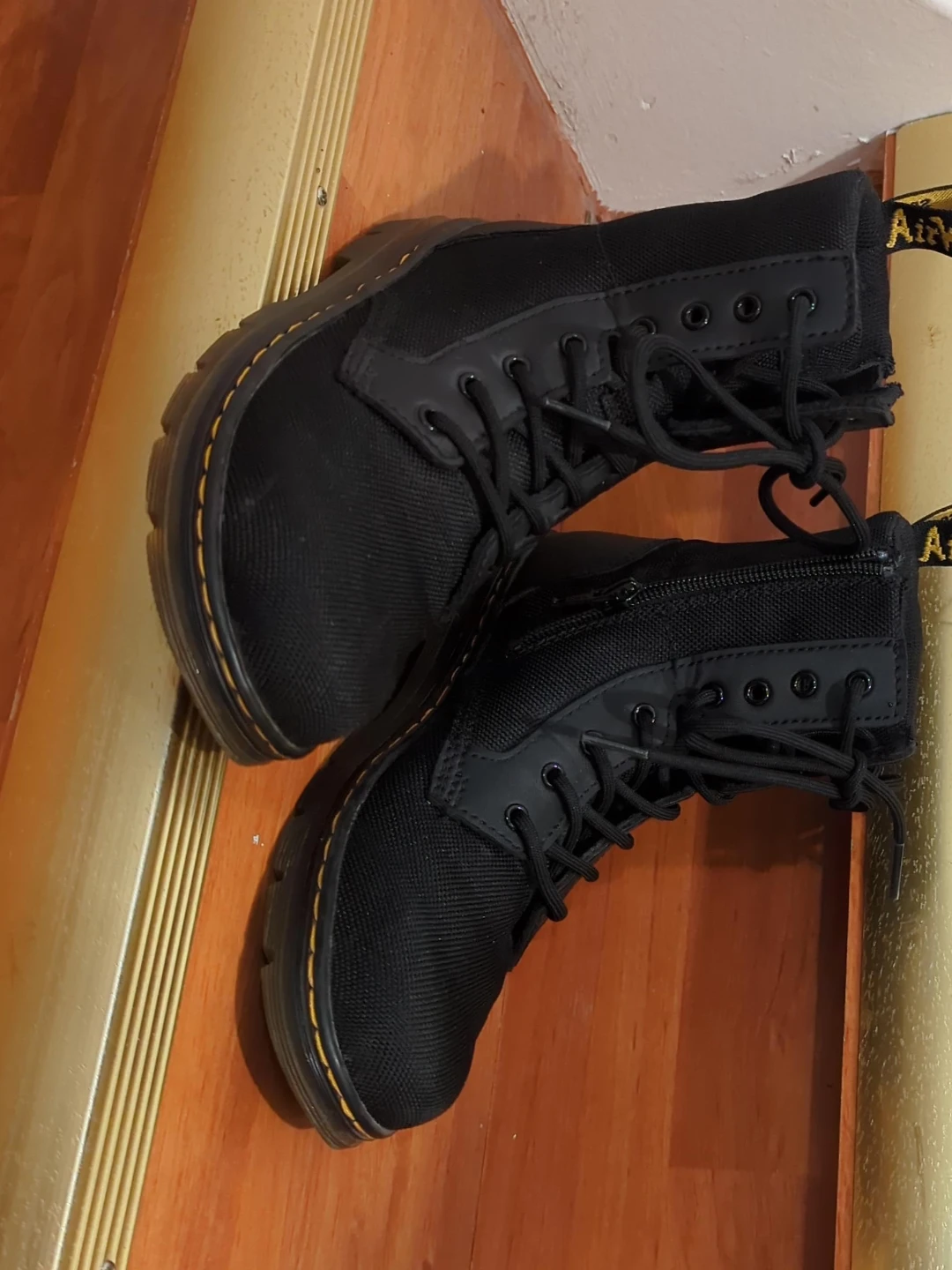 Dr. Martens Black Combat Boots