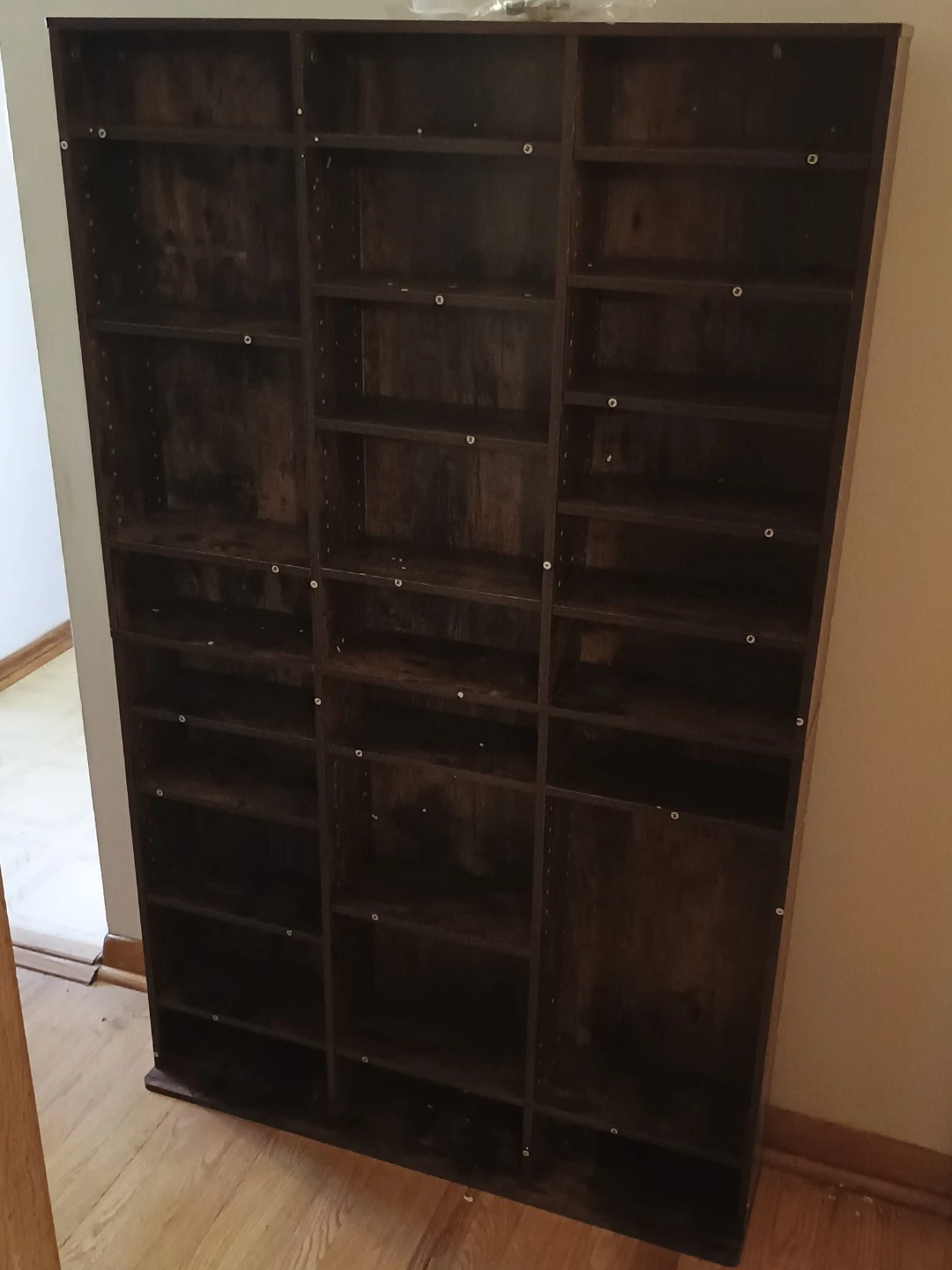 Dark Brown Multipurpose Shelving Unit