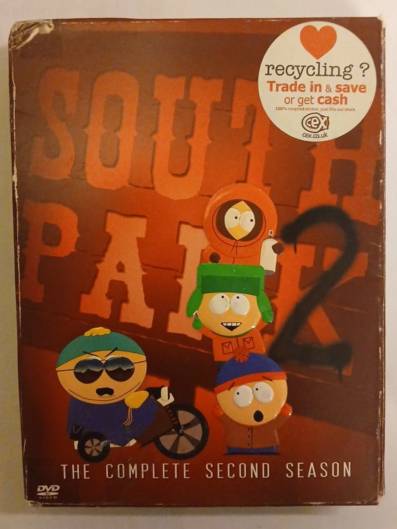 South Park The Complete Second Season DVD Set