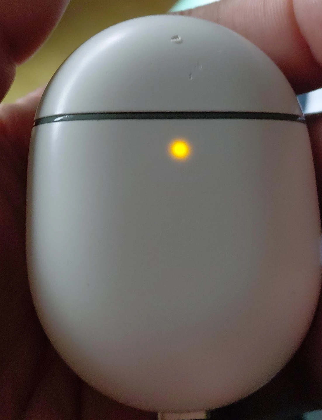 White Wireless Earbud Charging Case