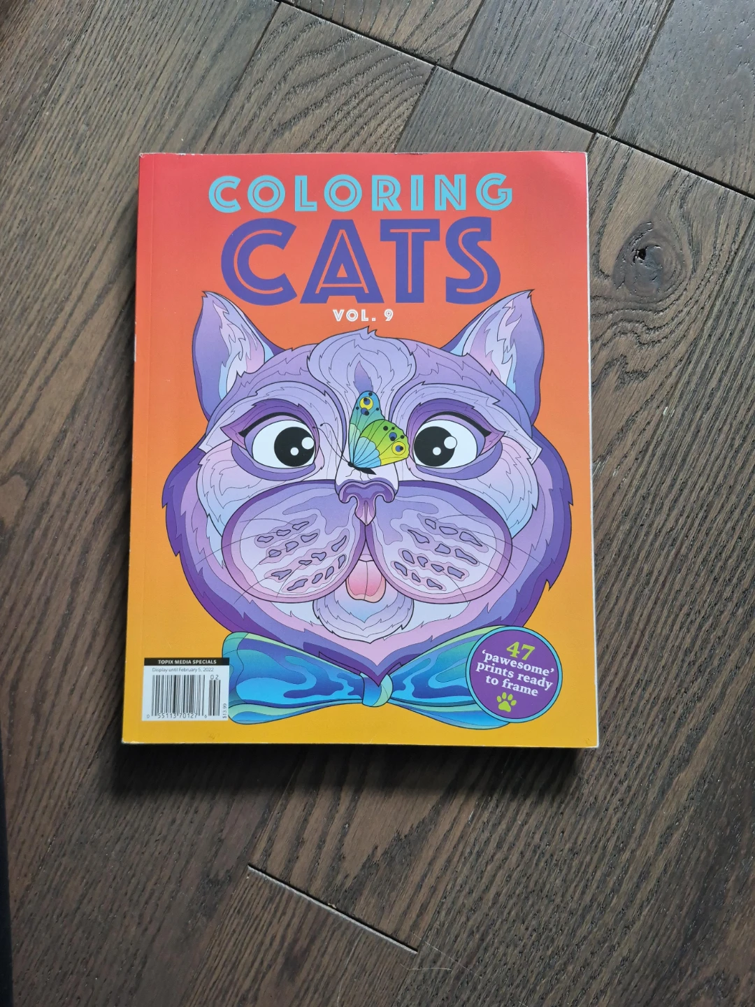 Coloring Cats Vol. 9 Activity Book